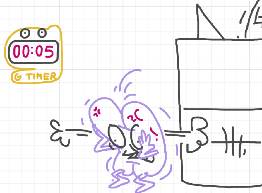 A panel from I've Been Everywhere, Man, episode nine of the Board Boards object show by Furretwalk/WalkingFurret.